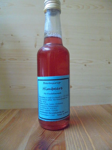 Himbeer-Sirup